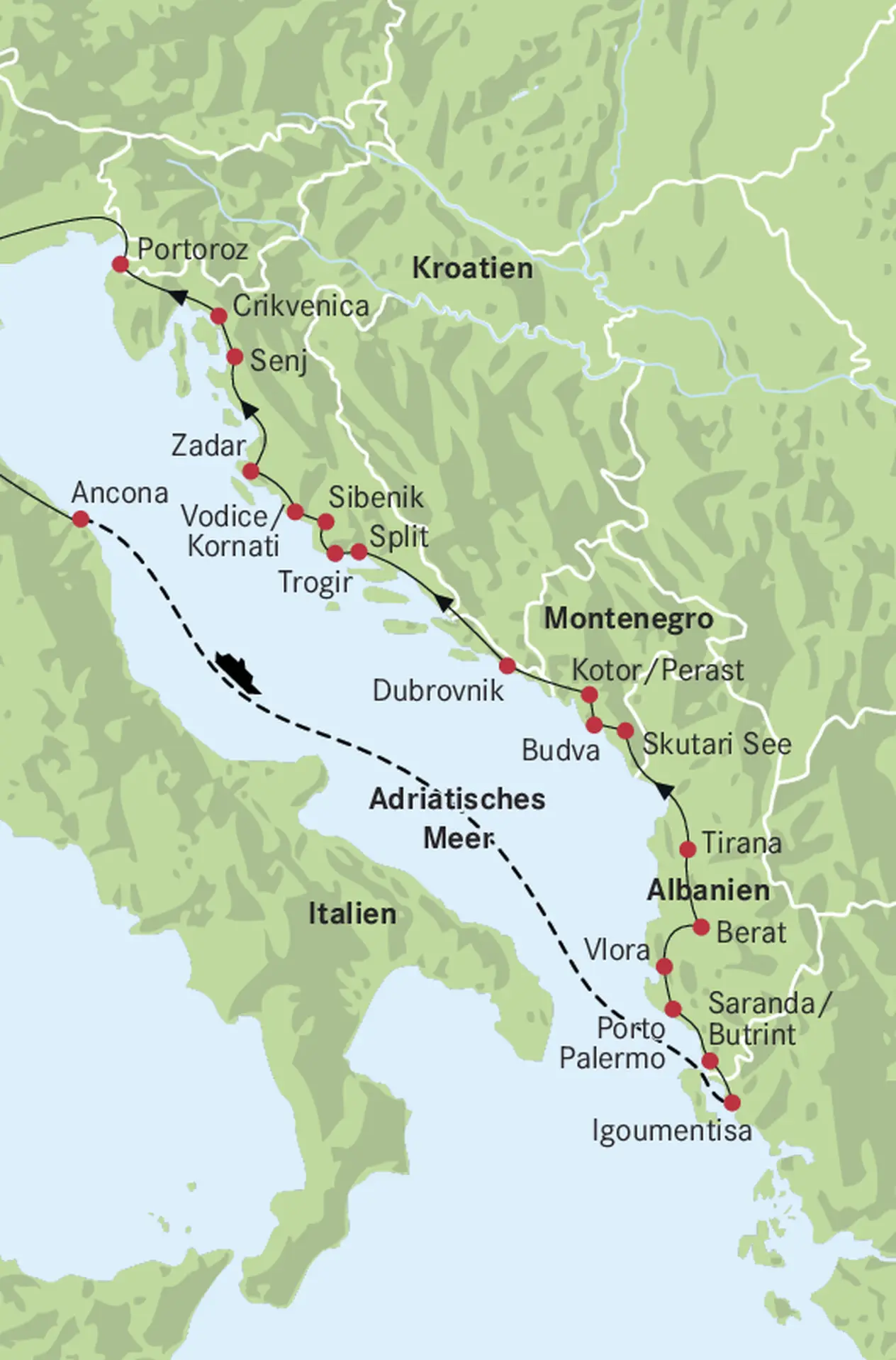 Carta dei Balcani