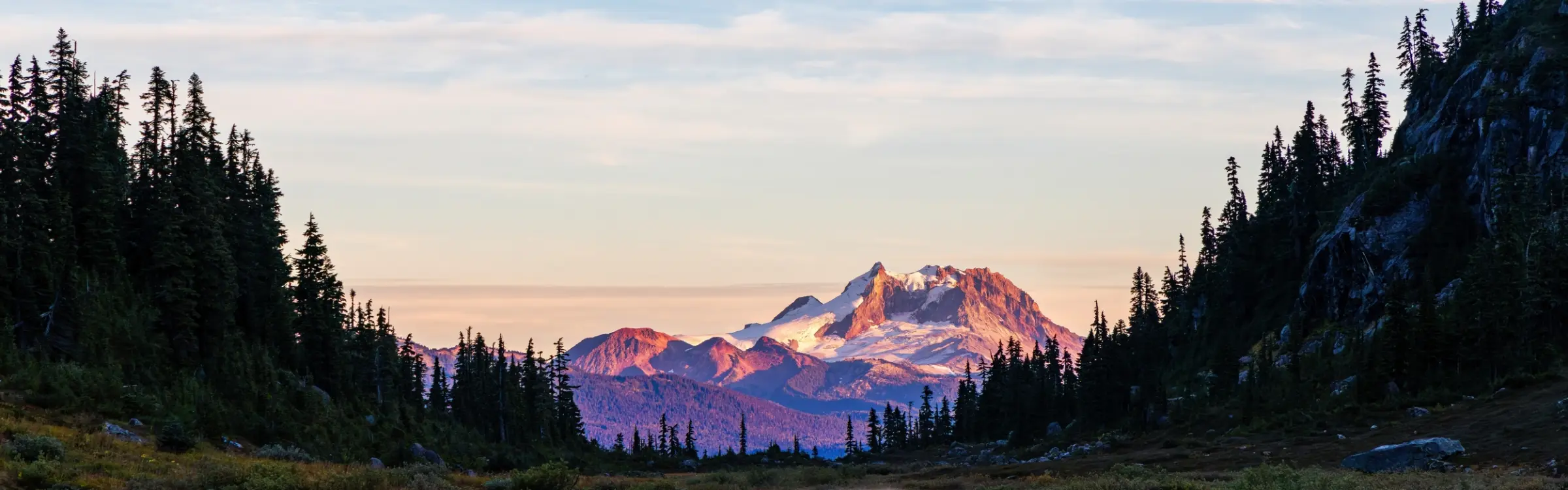 View of Brandywine Meadows in Whistler