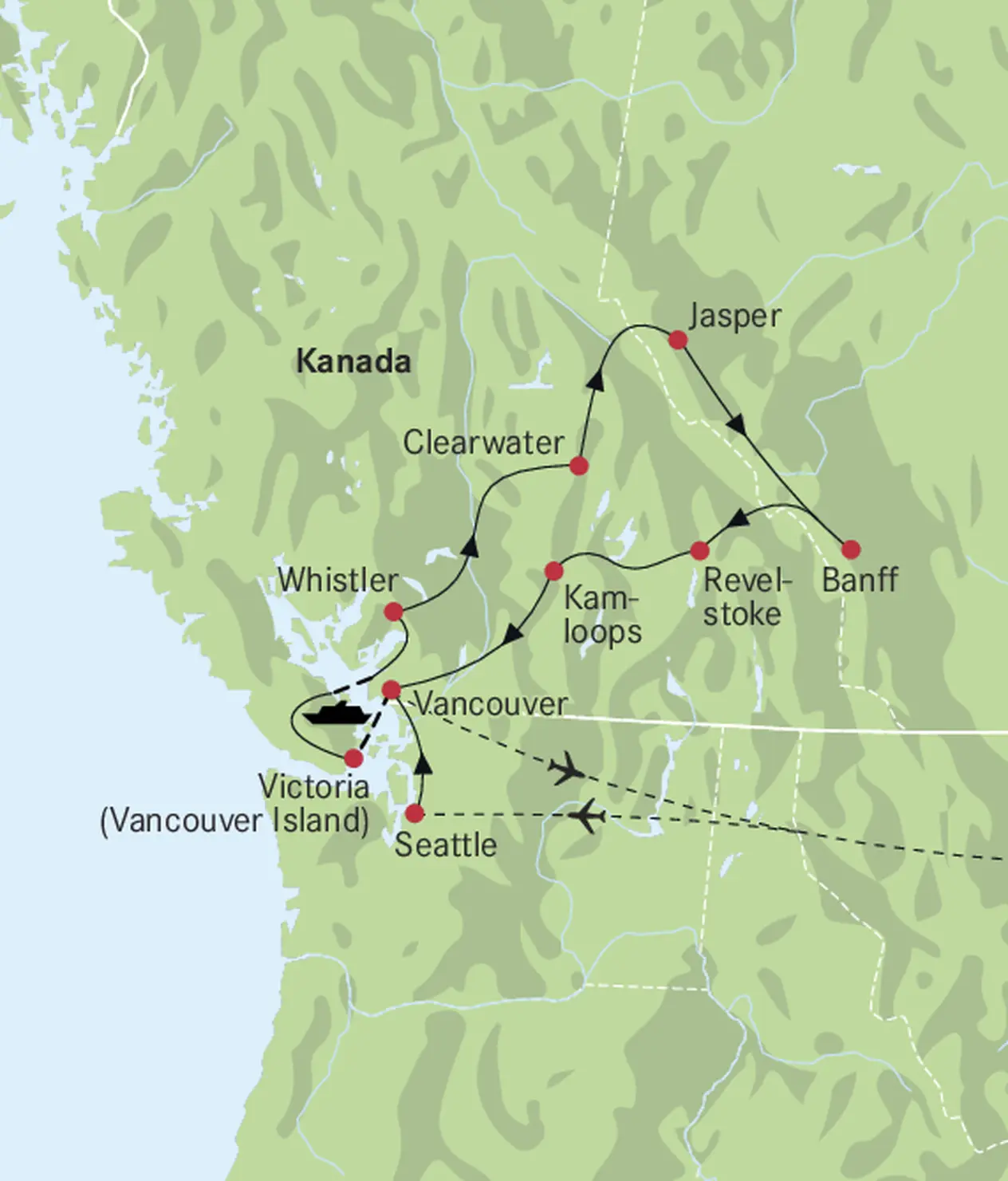 Map of Canada