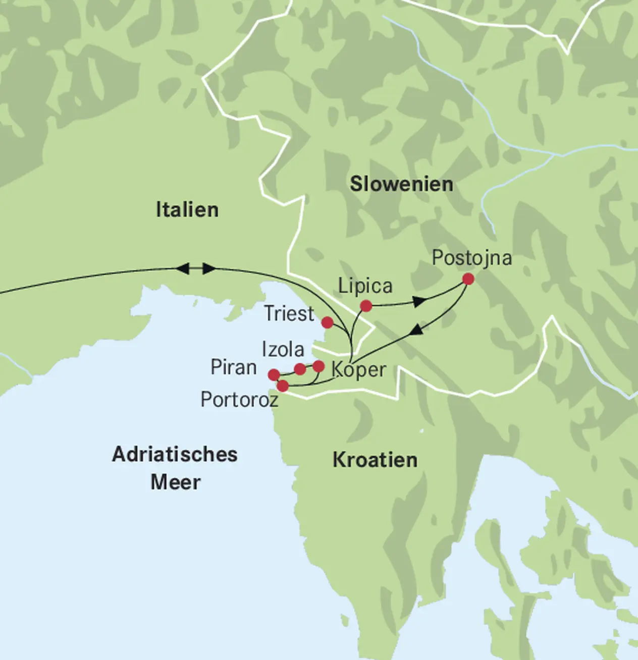 Carte Slovénie_Portoroz