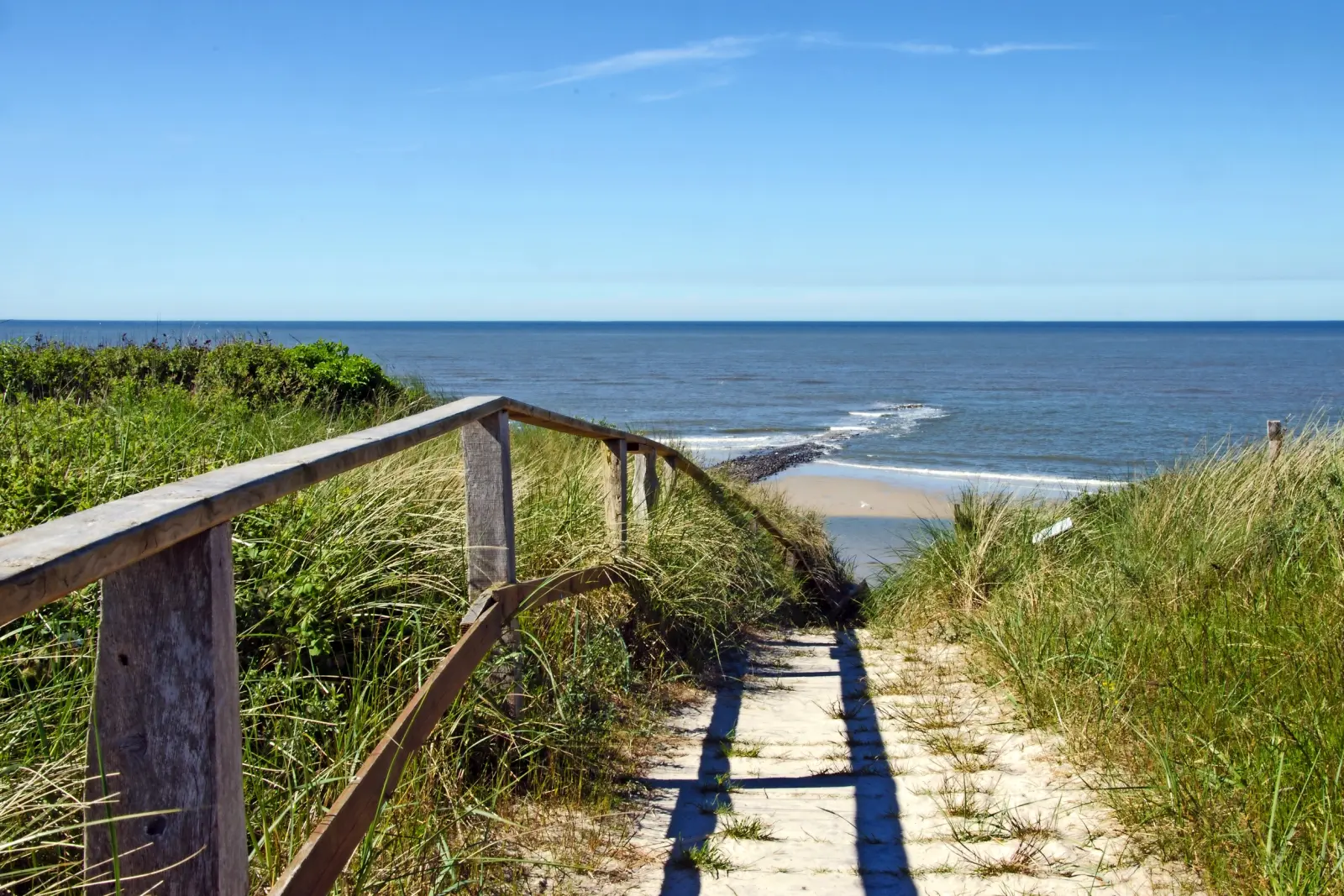 Île de Wangerooge en mer du Nord