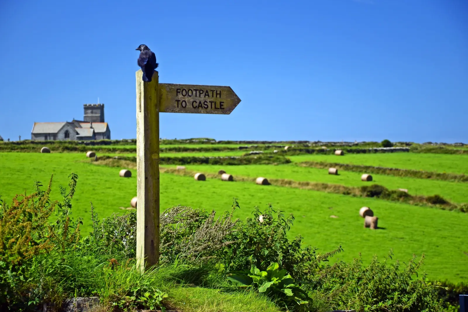 Fussweg nach Tintagel