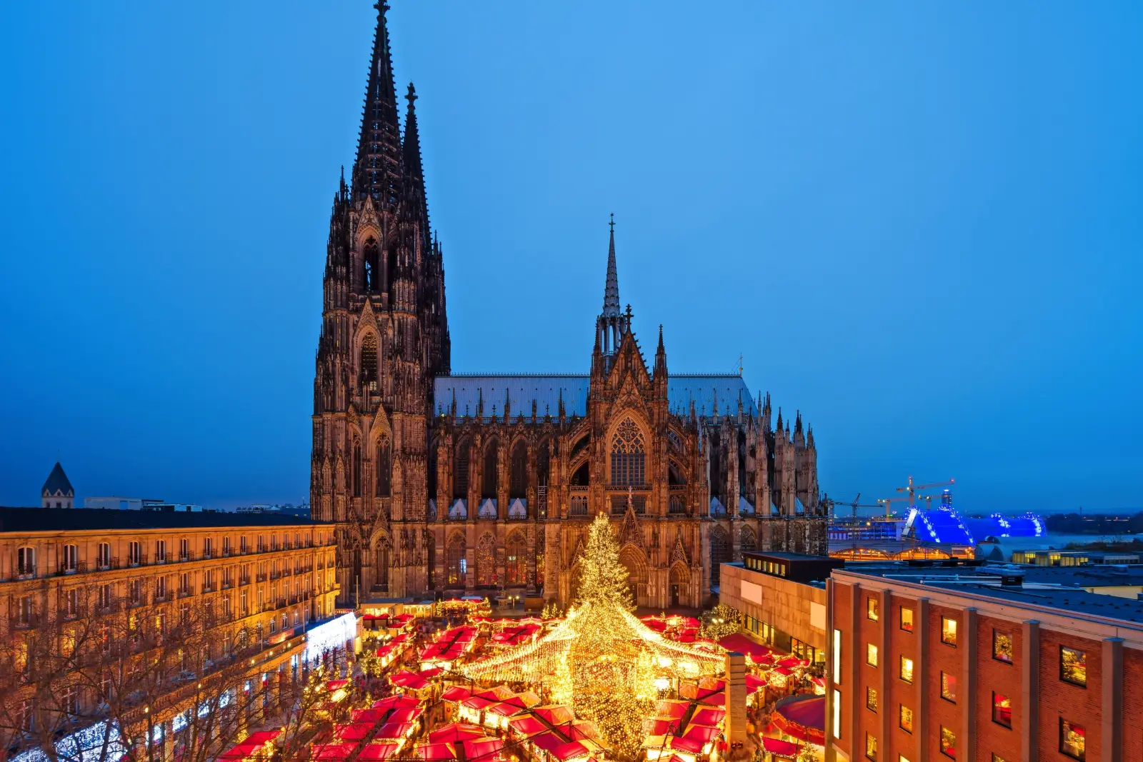 Weihnachtsmarkt am Kölner Dom