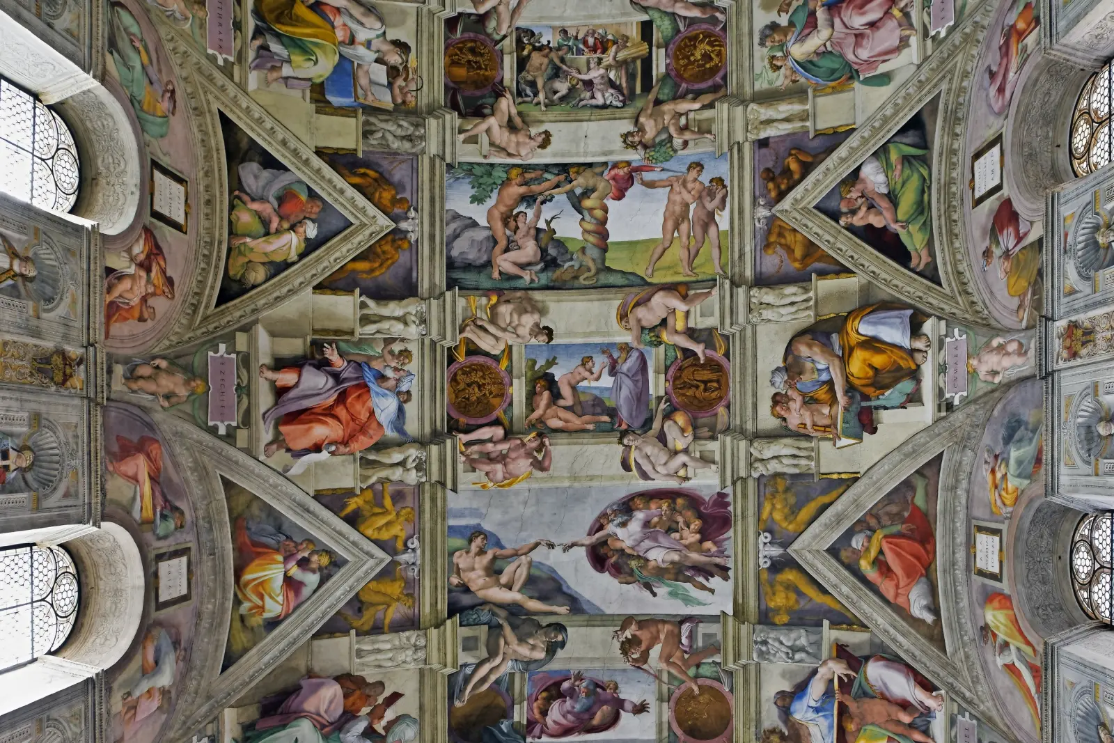 Affreschi di Michelangelo nella Cappella Sistina