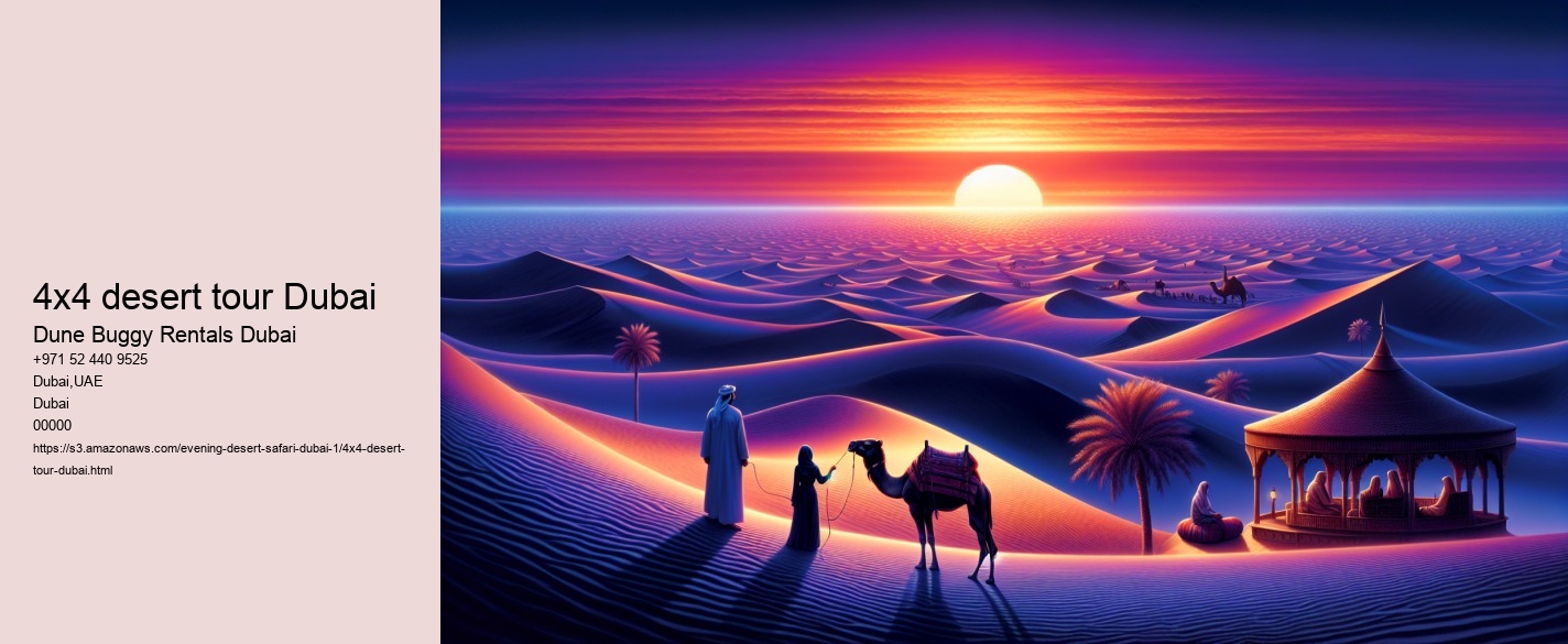 4x4 desert tour Dubai