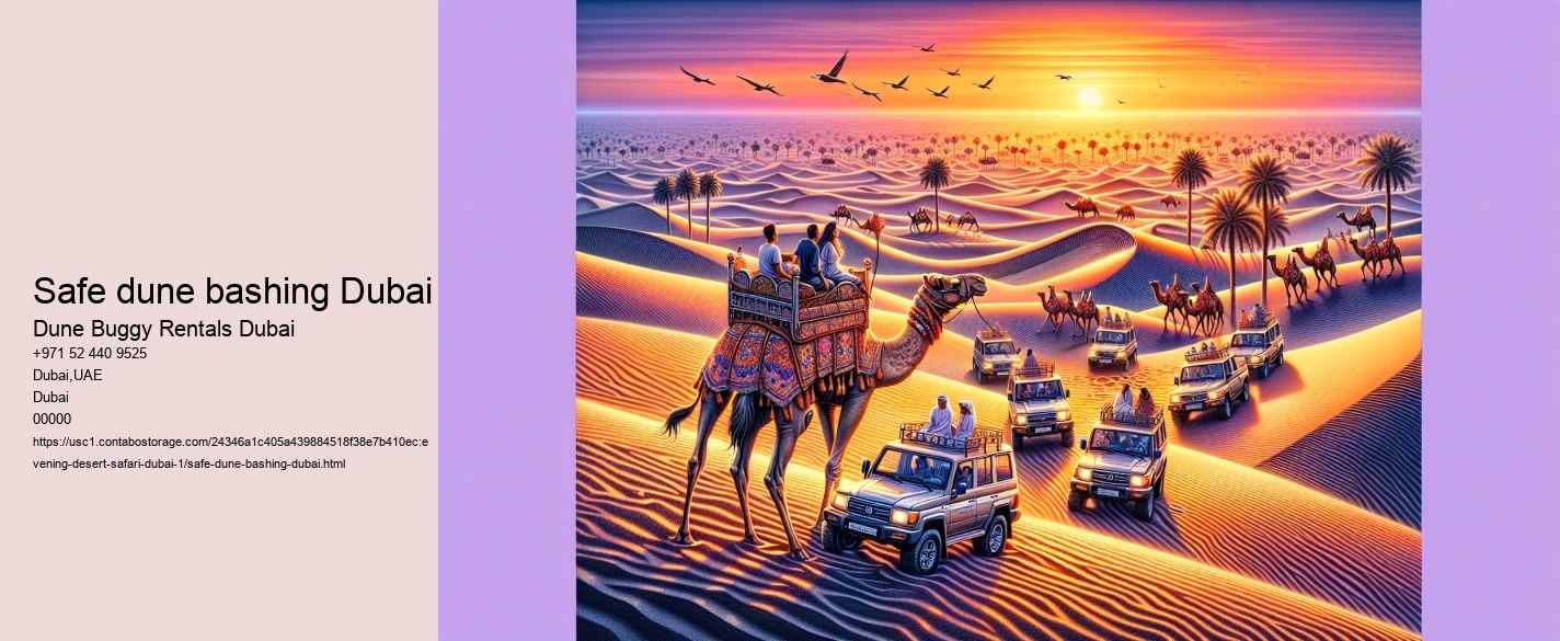 safe dune bashing Dubai
