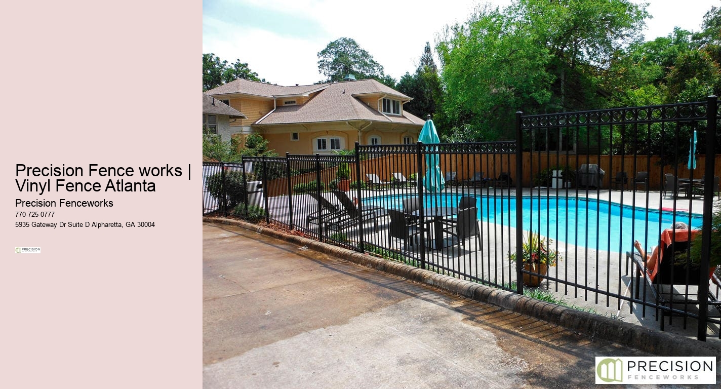 Precision Fence works | Vinyl Fence Atlanta