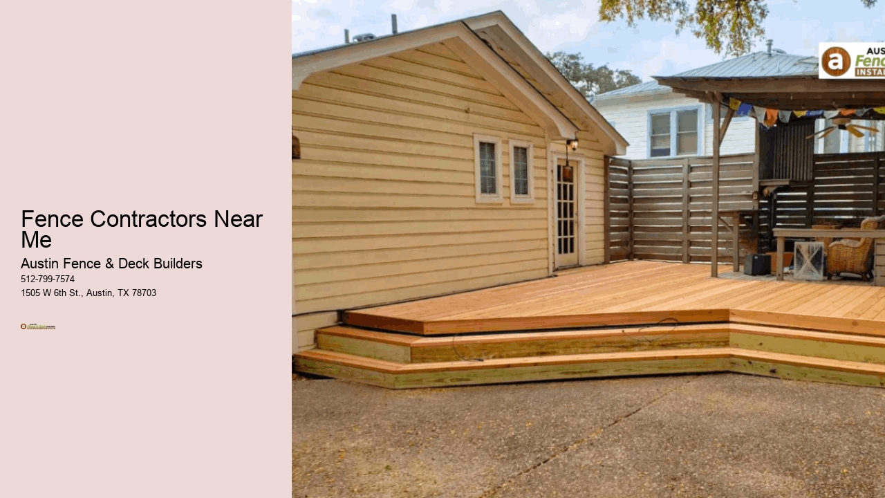 Fence Contractors Near Me