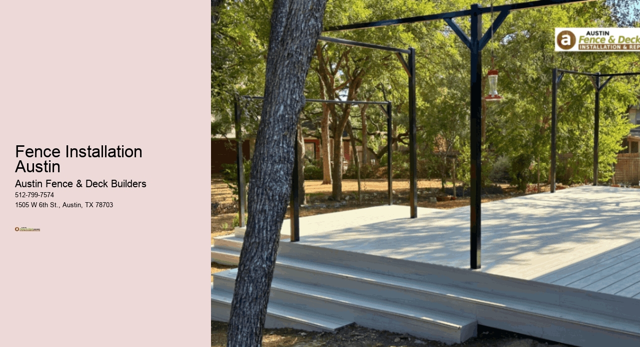 Fence Installation Austin