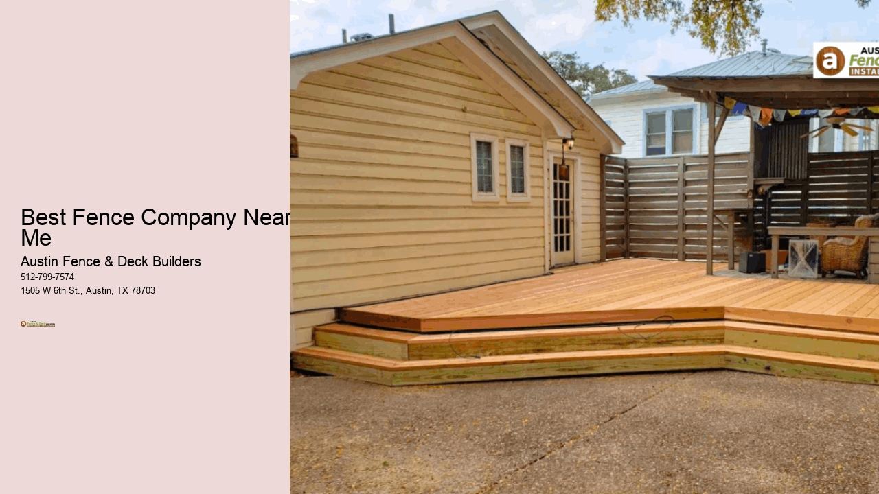 Best Fence Company Near Me