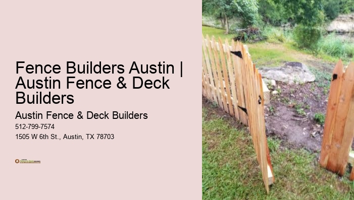 Fence Builders Austin | Austin Fence & Deck Builders