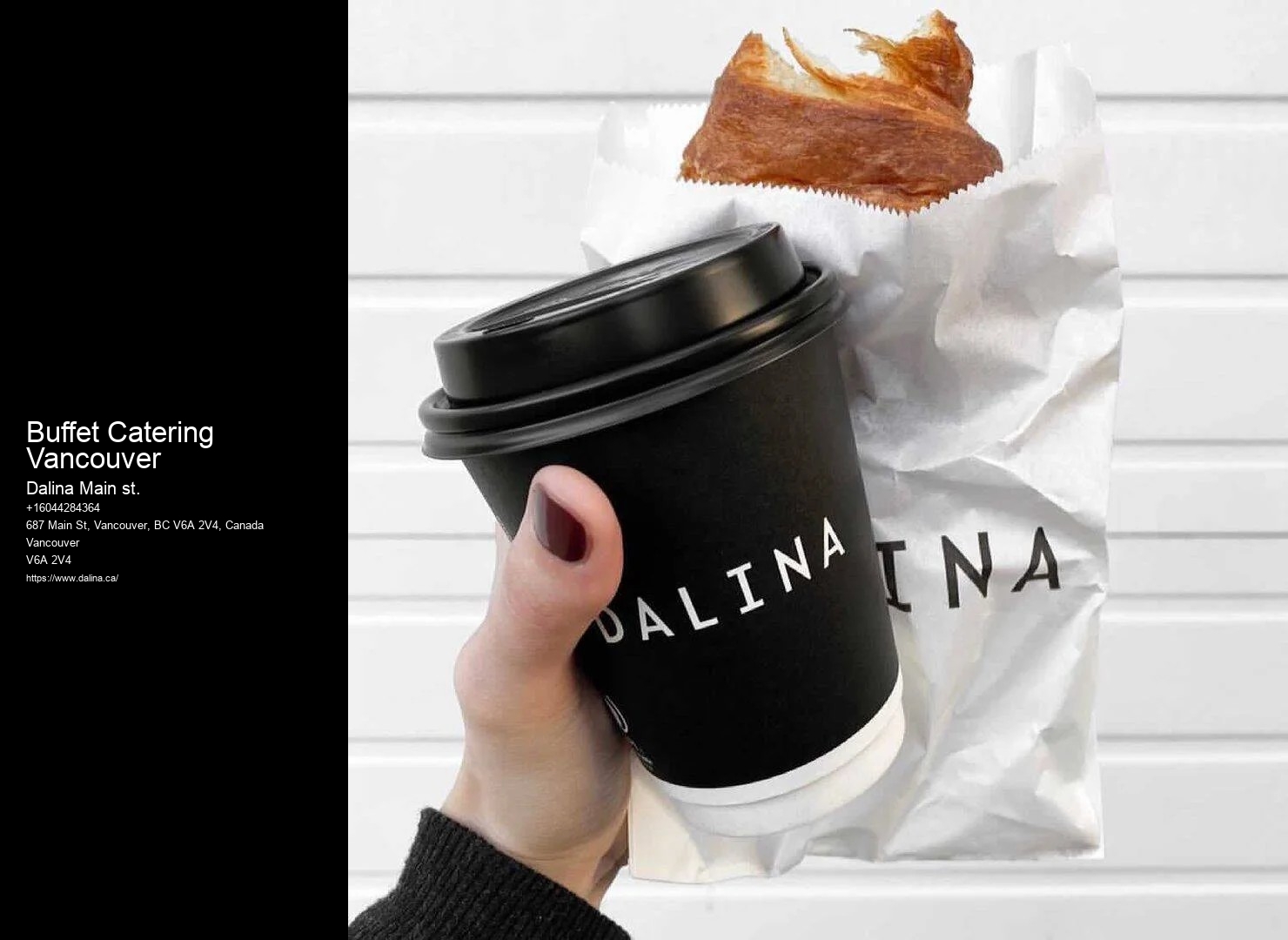 High-End Event Catering Buffet Catering Vancouver