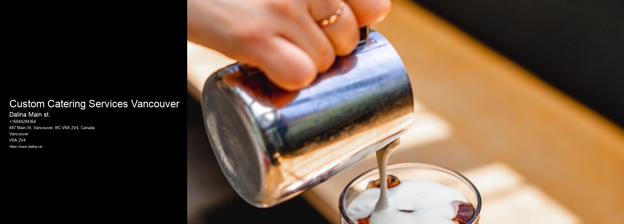 Custom Catering Services Vancouver Catering Services