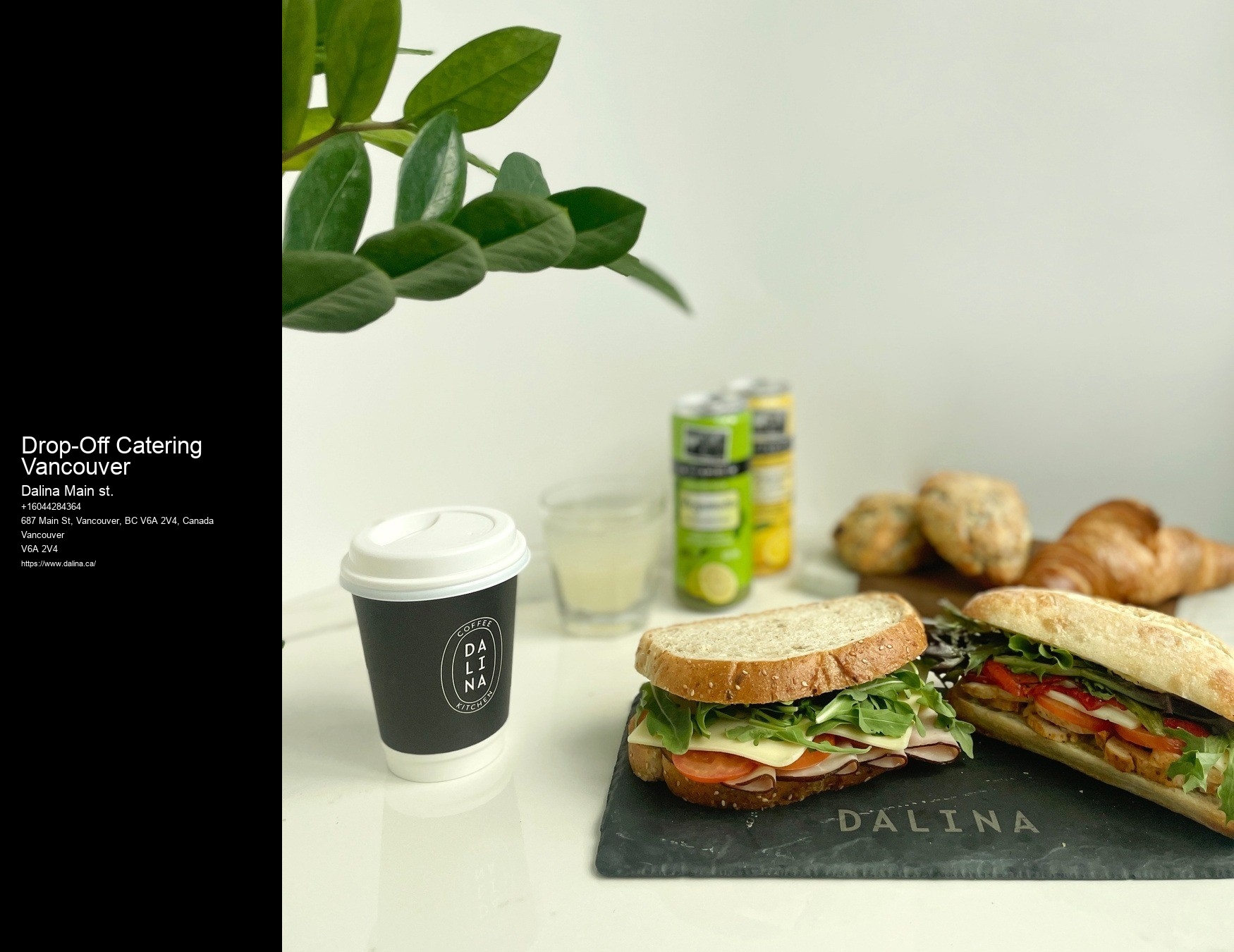 Drop-Off Catering Vancouver Meeting Catering Services