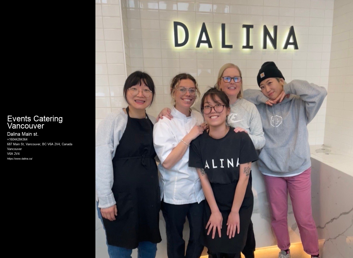 Events Catering Vancouver