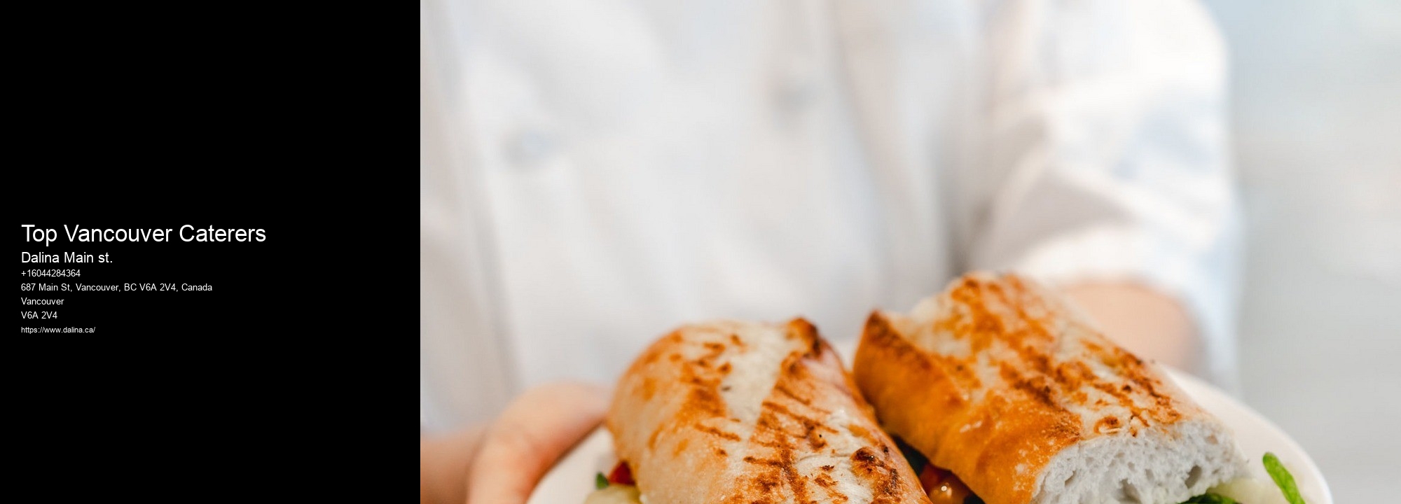 Full-Service Wedding Catering Top Vancouver Caterers