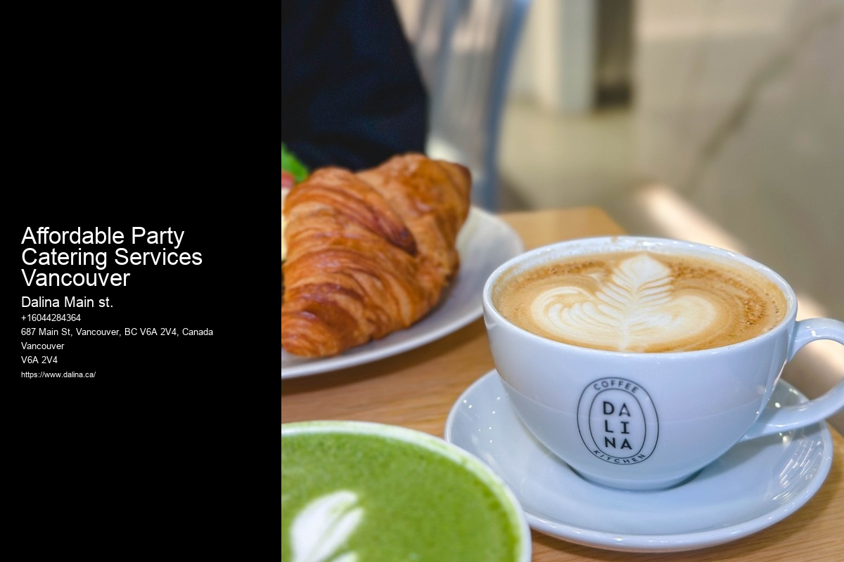 Affordable Party Catering Services Vancouver Caterers For Intimate Weddings