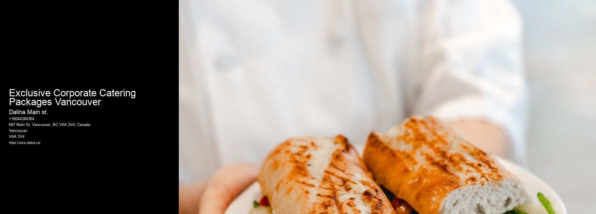 Exclusive Corporate Catering Packages Vancouver Budget-Friendly Caterers For Weddings