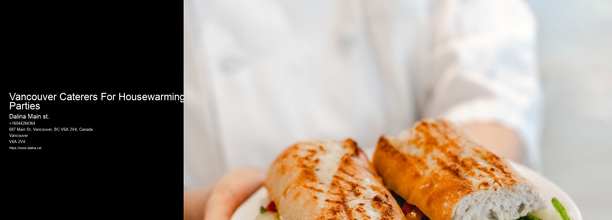 Outdoor Catering Services Vancouver Caterers For Housewarming Parties