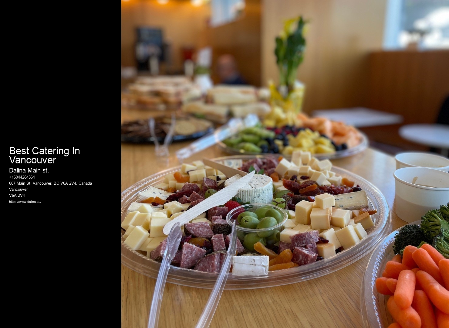 Custom Breakfast Catering Best Catering In Vancouver