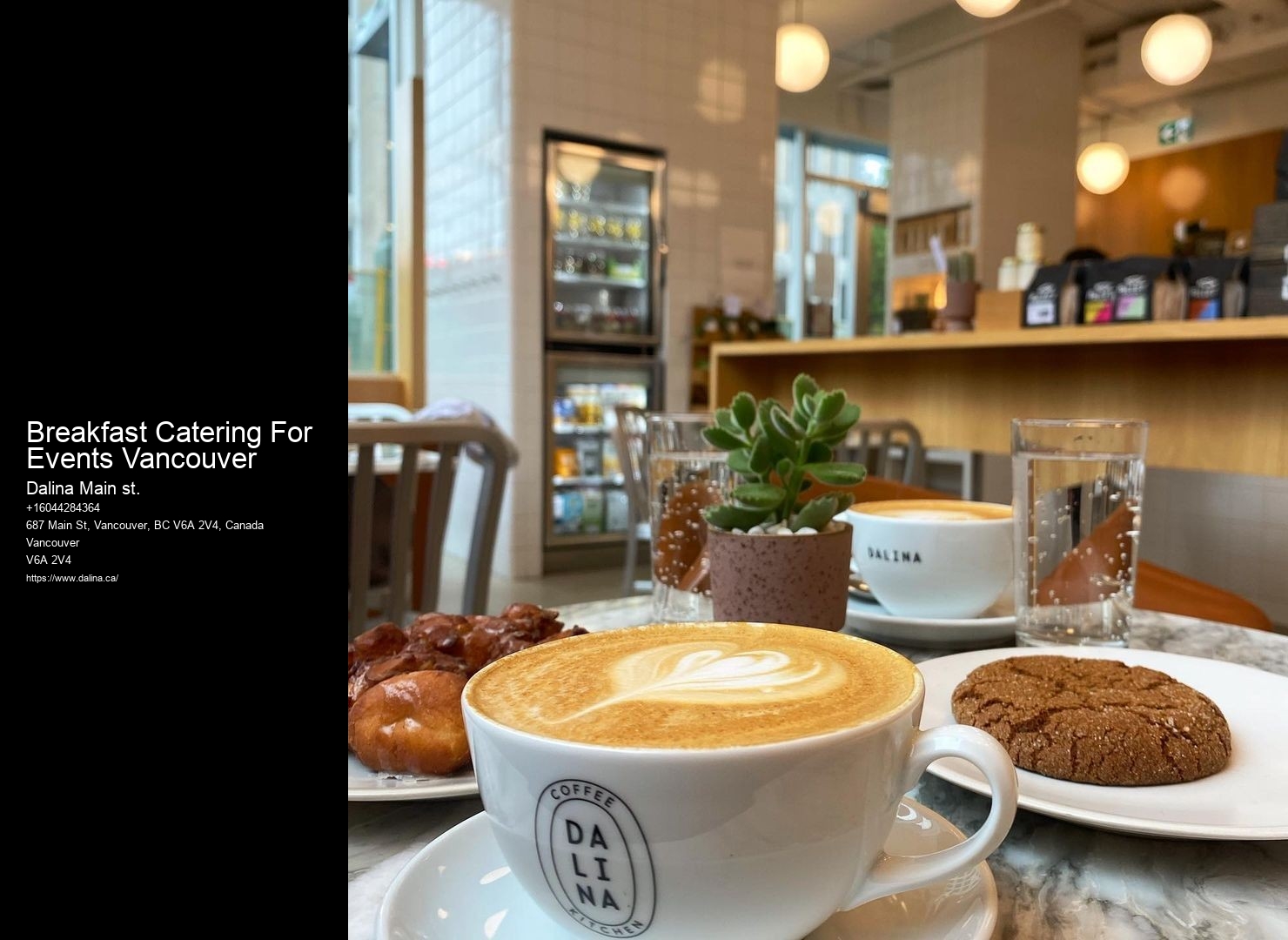 Breakfast Catering For Events Vancouver event catering specialists
