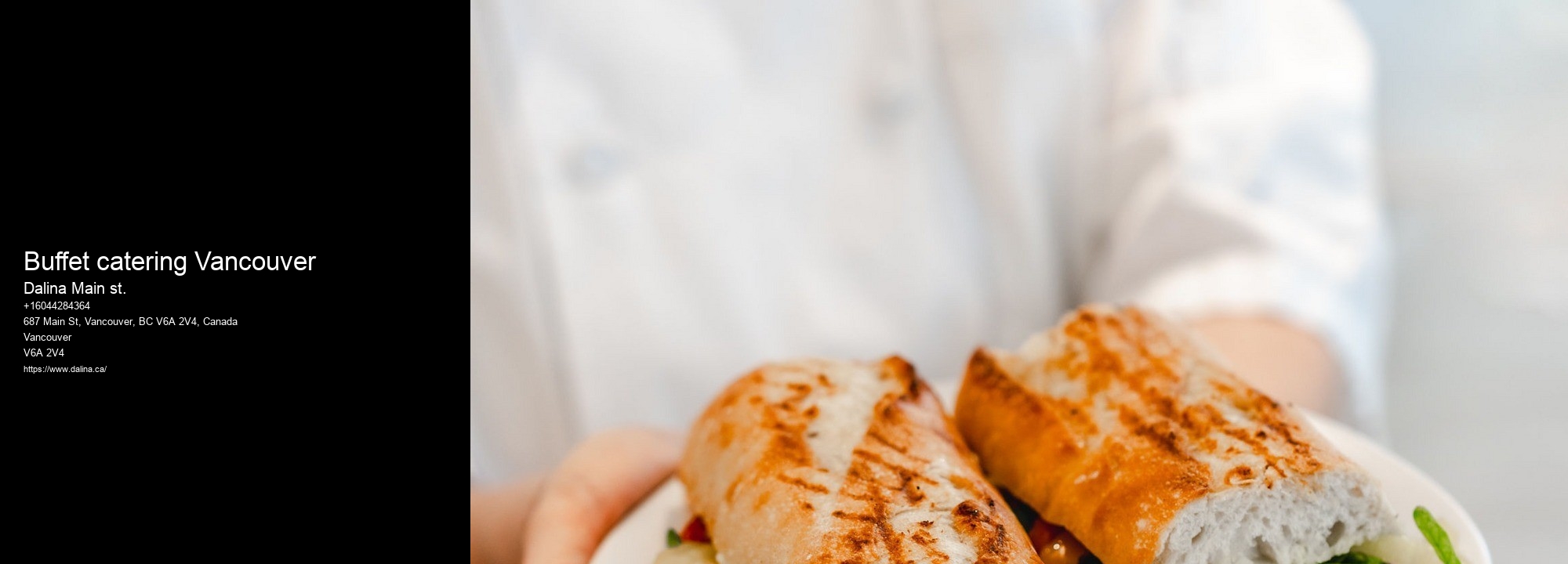 Catering company reviews Buffet catering Vancouver
