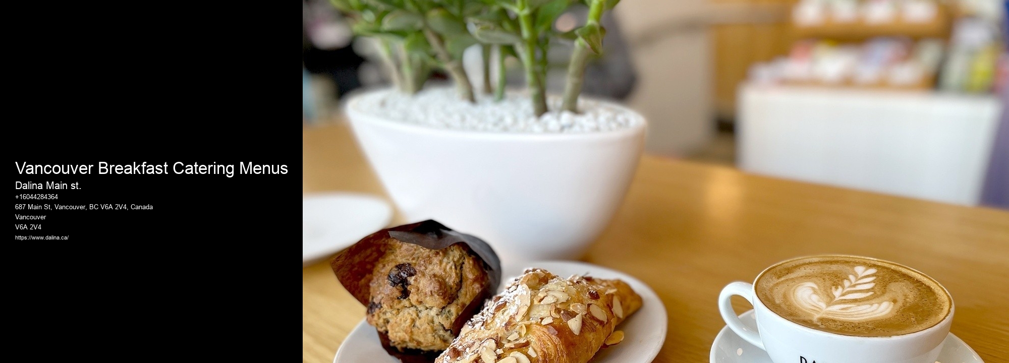 Office Catering Packages Vancouver Breakfast Catering Menus