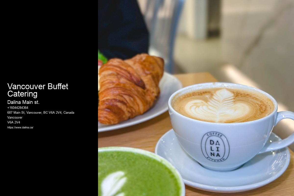Vancouver Buffet Catering holiday catering services