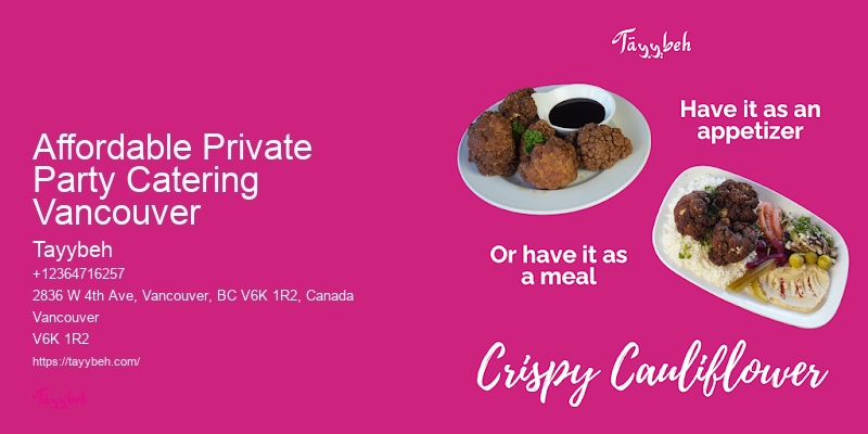 Affordable Personalized Catering Near Me Affordable Private Party Catering Vancouver