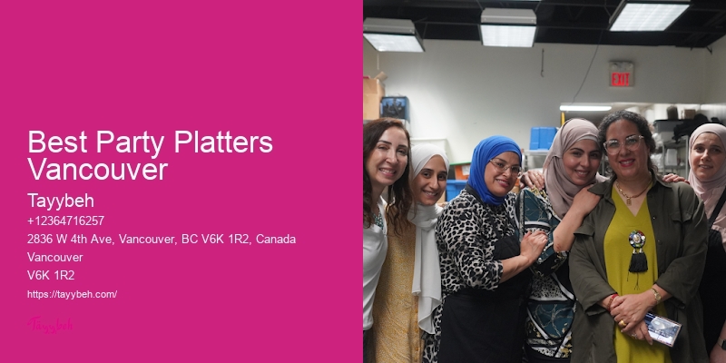 Best Party Platters Vancouver