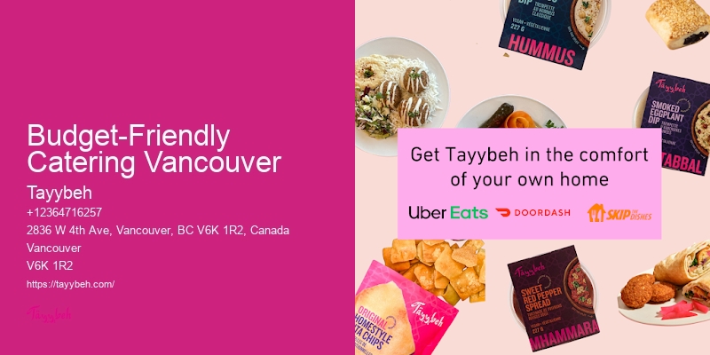 Budget-Friendly Catering Vancouver Special Event Catering
