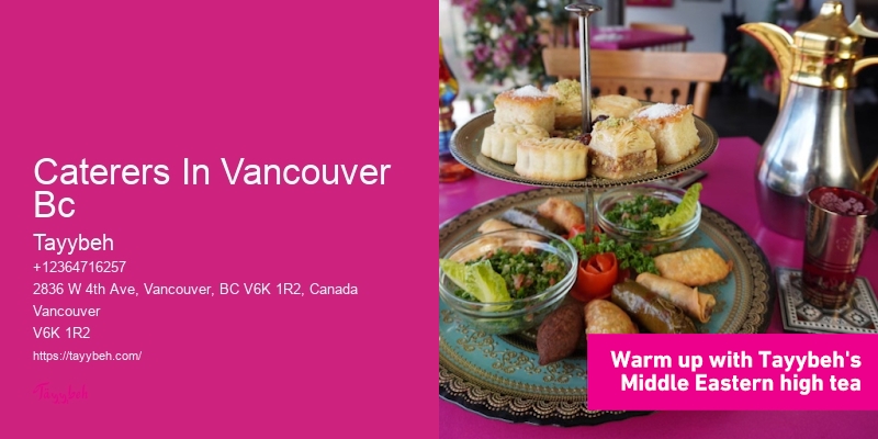 Caterers In Vancouver Bc Corporate Event Catering