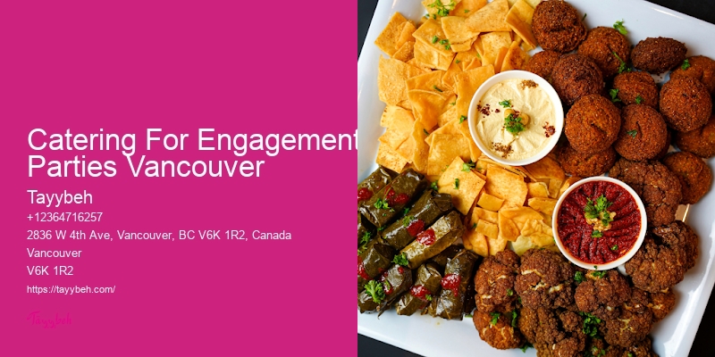 Best Luxury Event Catering Packages Catering For Engagement Parties Vancouver