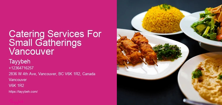 Party Food Platters Catering Services For Small Gatherings Vancouver