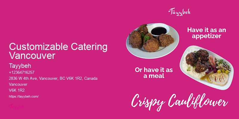 Wedding Reception Food Catering Customizable Catering Vancouver