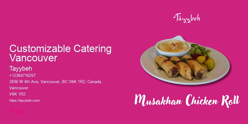 Local Wedding Banquet Services Customizable Catering Vancouver