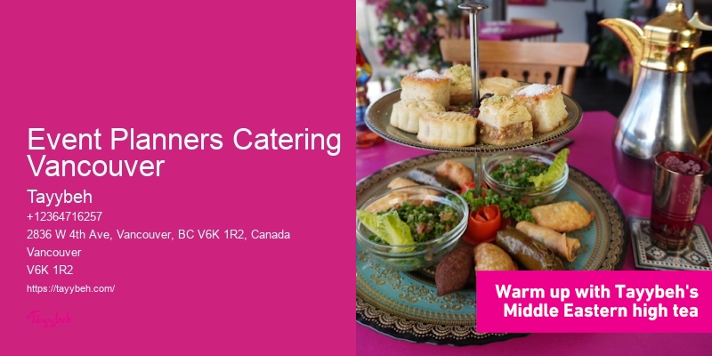 Event Planners Catering Vancouver