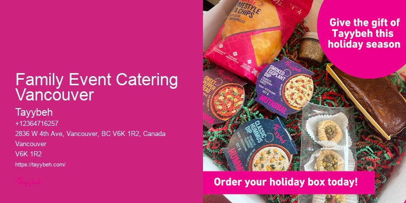 Event Catering Reviews Family Event Catering Vancouver