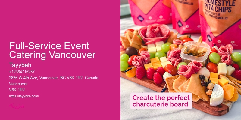 Full-Service Event Catering Vancouver’S Top-Rated Caterers