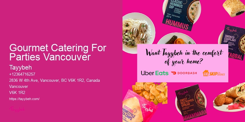 Gourmet Catering For Parties Vancouver’S Premier Event Caterers