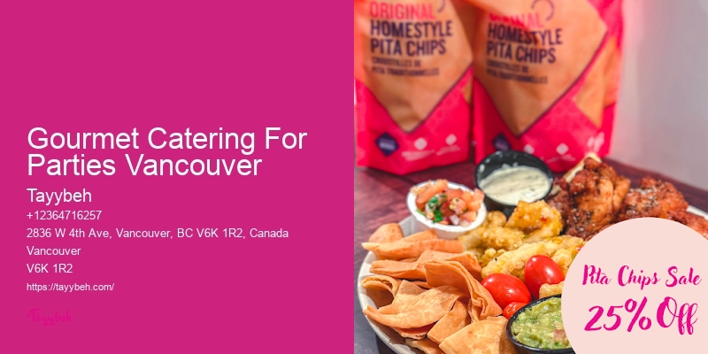 Wedding Menu Catering Gourmet Catering For Parties Vancouver Bc