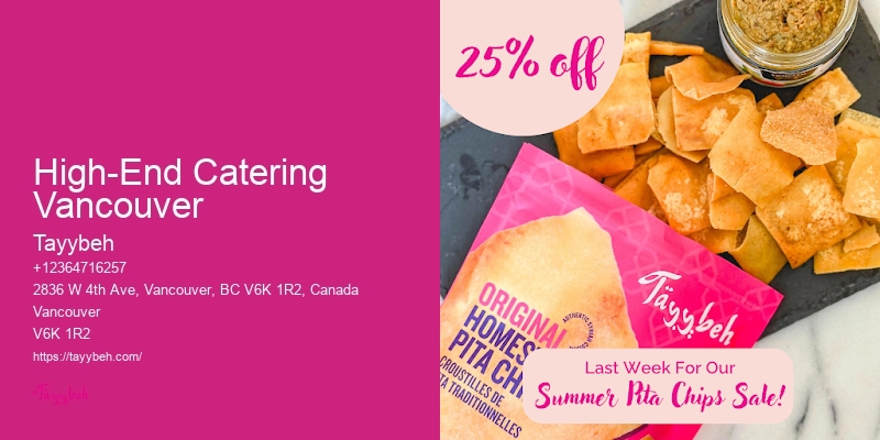 Small Event Catering High-End Catering Vancouver