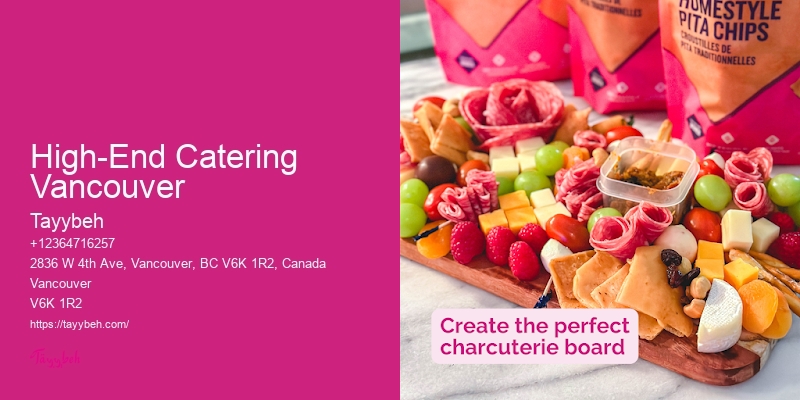 Affordable Catering For Small Events High-End Catering Vancouver