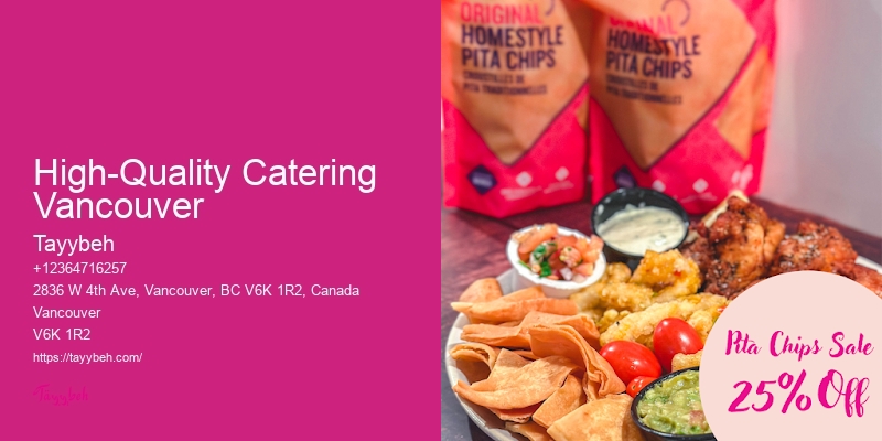 Best Personalized Catering In High-Quality Catering Vancouver