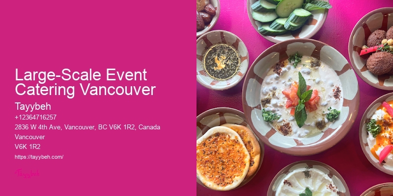 Affordable Party Food Packages Large-Scale Event Catering Vancouver