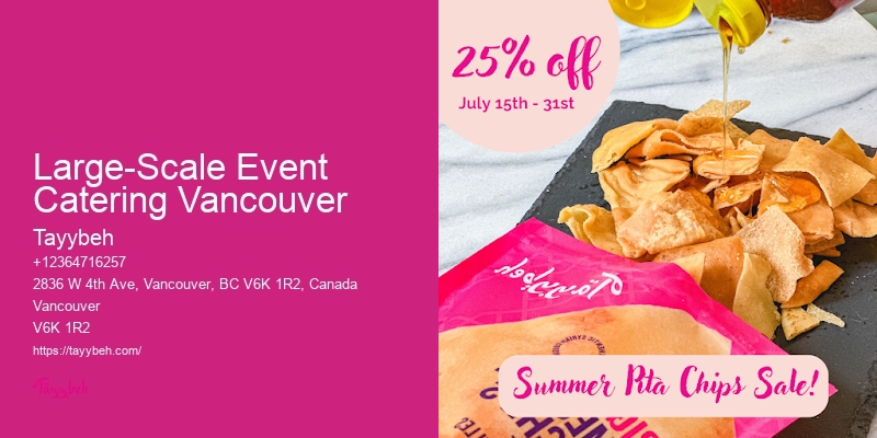 Large-Scale Event Catering Vancouver Mobile Catering Services