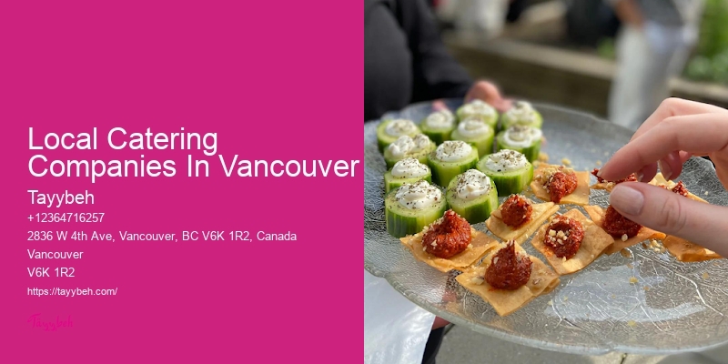 Local Catering Companies In Vancouver