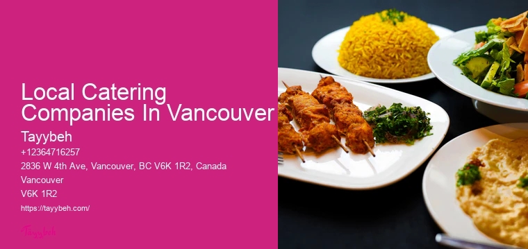Event Catering Companies Local Catering Companies In Vancouver