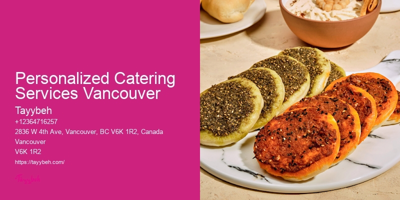 Local Luxury Wedding Caterers Personalized Catering Services Vancouver