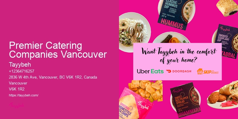 Best Event Catering Premier Catering Companies Vancouver